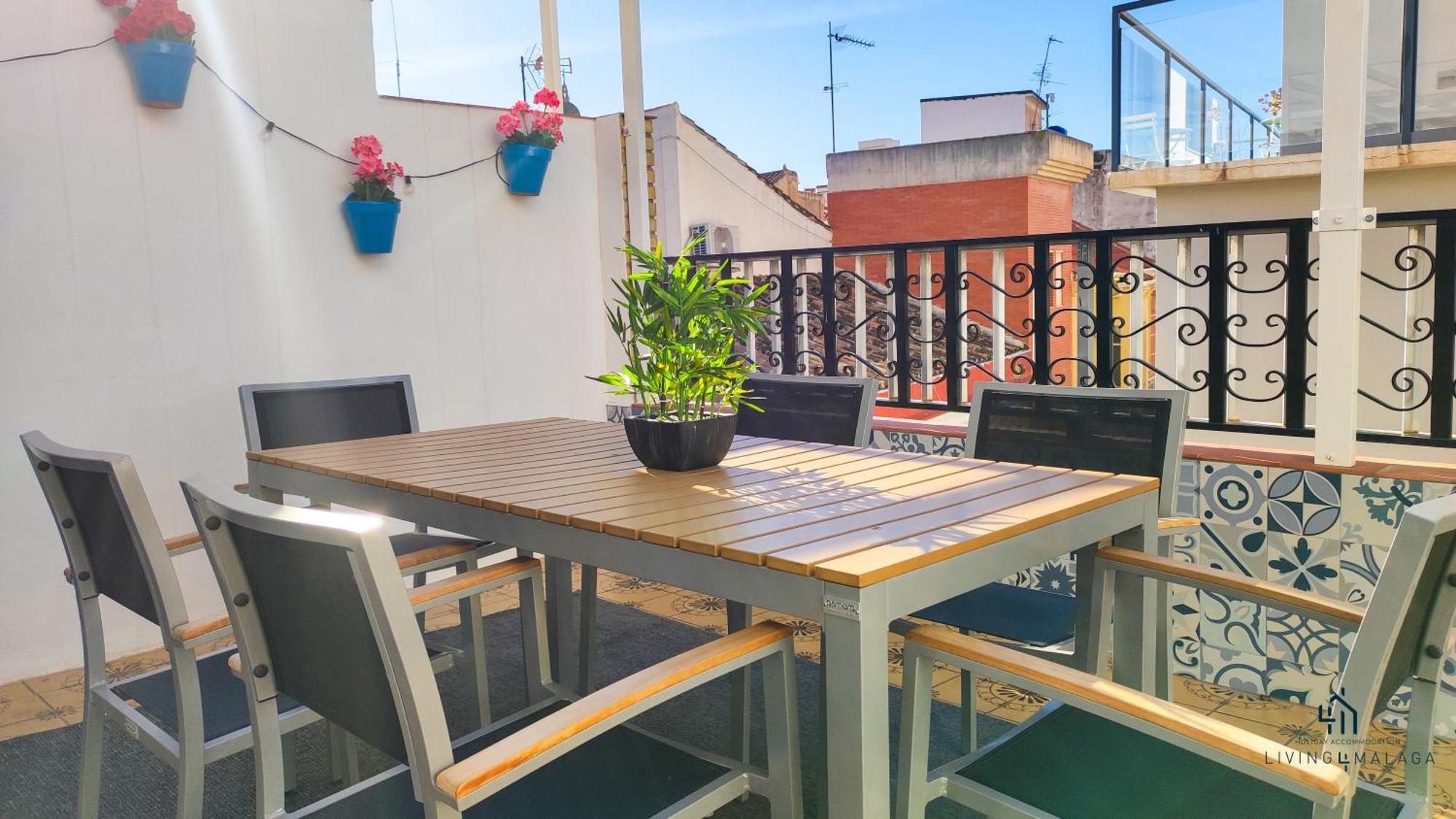 Living4Malaga Sun&Terrace Penthouse Málaga Exterior foto