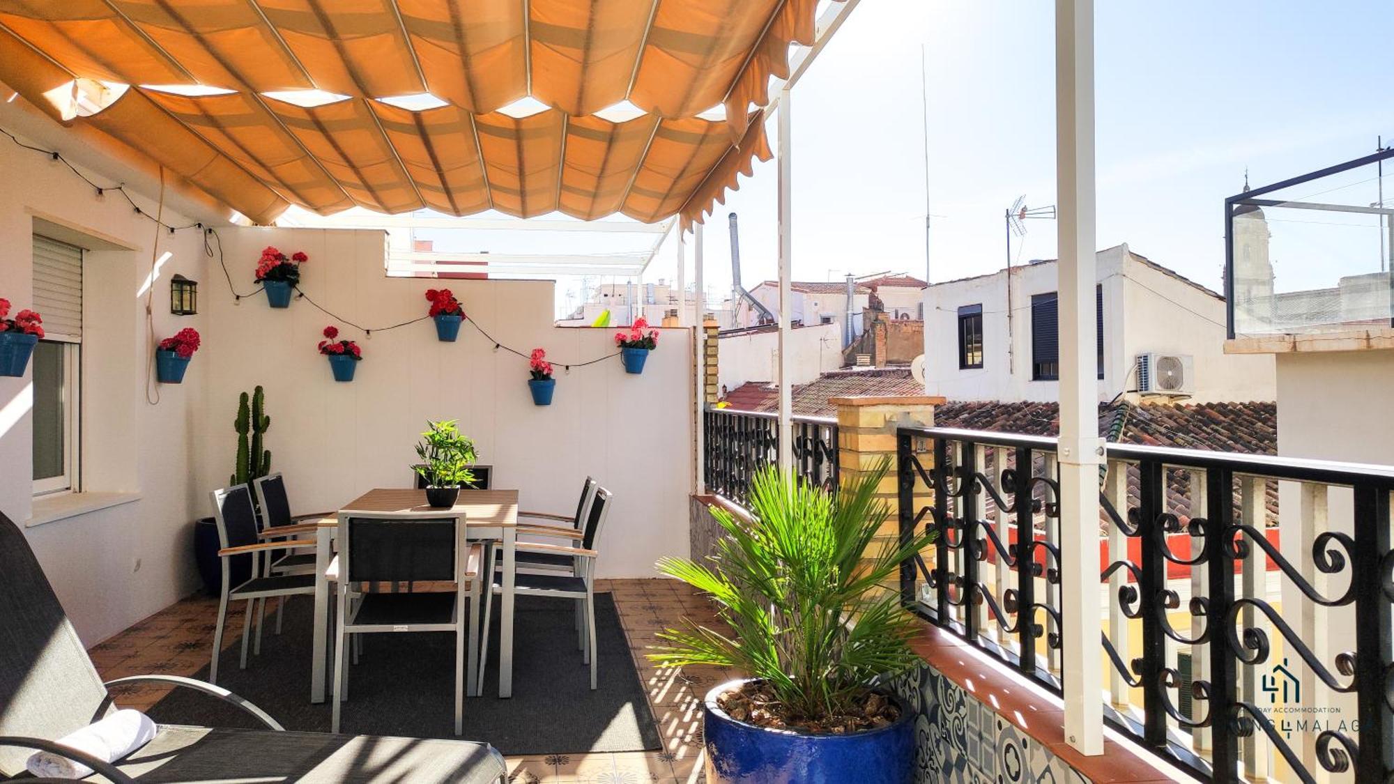 Living4Malaga Sun&Terrace Penthouse Málaga Exterior foto